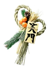 Yamaichi Shoten New Year's Decoration Smile Gate Decoration for Generations