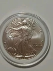2025 w 1 oz .999 Fine Silver American Eagle $1 Coin BU