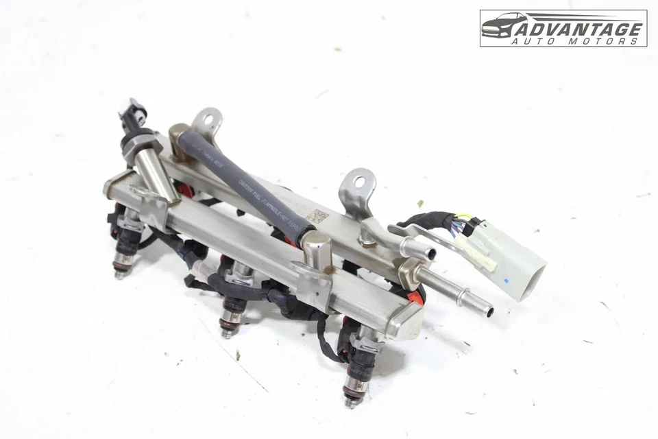 Ford F-150 2021-2024 3,5 L motor V6 carril de inyección de combustible ML3E9H487AD OEM Foto 3 de 4