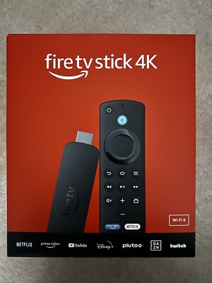 Amazon Fire TV Stick 4K (2. Generation) Media Streamer- Schwarz