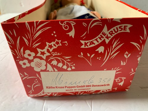 Sweet Vintage 15" German Kathe Kruse Mimerle Doll Original Box & Clothes Pretty - Picture 5 of 11