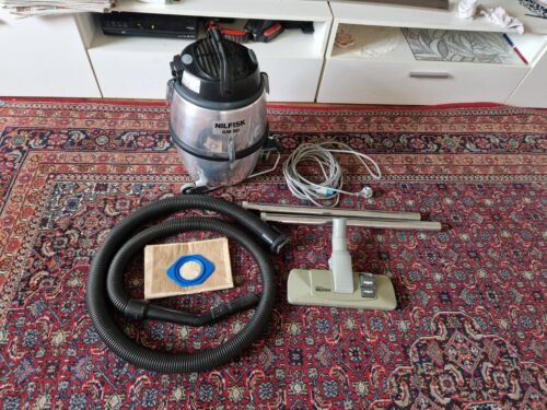 Nilfisk GM80 Staubsauger mit Motor GMP 1200W Industriesauger - Foto 2 di 14