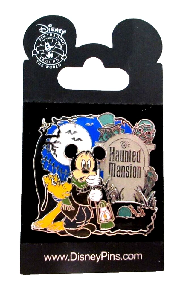 WDW 2013 MICKEY MOUSE ZRETAKER COM EZRA e GUS HITCHHIKING GHOST PIN - #95956 - Imagem 3 de 3