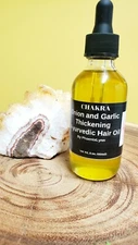Onion and Garlic Thickening / Growth  Hair Oil  treatment 2 oz.  thinning  hair