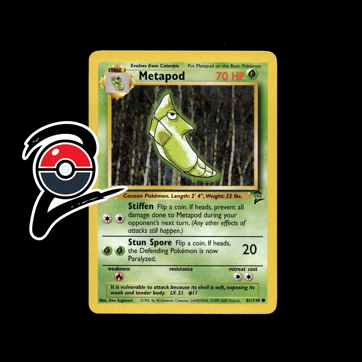 Metapod Pokémon TCG Cards for sale