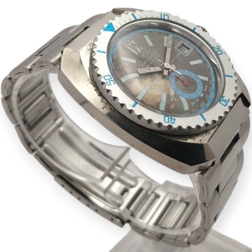 Continental 40mm 1970s Cal mécanique eb8800 LEBROCANTHEURE MONTRE VINTAGE WATCH - Photo 4 sur 7