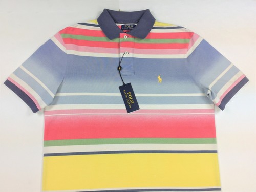Polo Ralph Lauren Men VTG Striped Color 