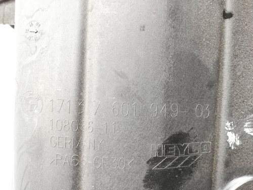 BMW 5 F10 520 d Expansion Tank 7601949 2.00 Diesel 135kw 2010 17196308 - Picture 5 of 6