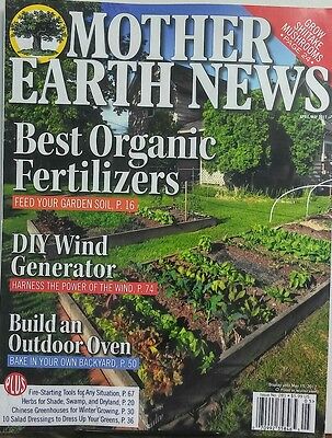 Mother Earth News Apr May 2017 Best Organic Fertilizers Gardens