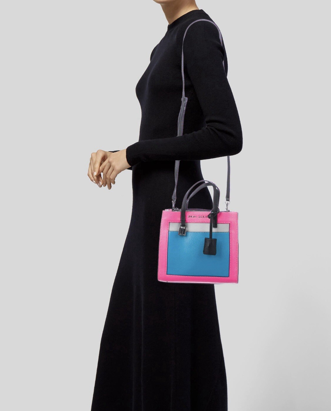 MARC JACOB COLORBLOCK MINI GRIND TOTE - image 10