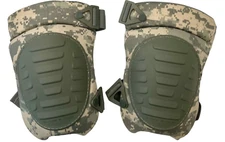 USGI Army McGuire Nicholas Extended Tactical Knee Pads One Size Set ACU Military