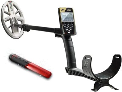 XP ORX RC Gold Prospecting Metal Detector With 9.5x5 Inch Elliptical HF Coil and