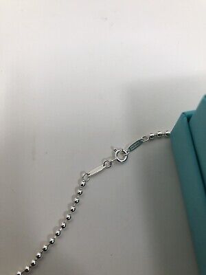 Supreme Tiffany & Co Return To Tiffany Heart Tag Pendant Chain Necklace New  FW21