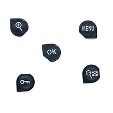 5pcs/set Menu Button Key OK External Buttons for Nikon D800 D800E D810 Cameras