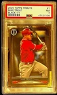 2020 Topps Tribute #1 MIKE TROUT Black Parallel 1/1 PSA 7 NM Mint Angels HOF SP