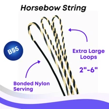 Flemish Twist B55 Horsebow String for Hungarian, Mongolian & Turkish Styles