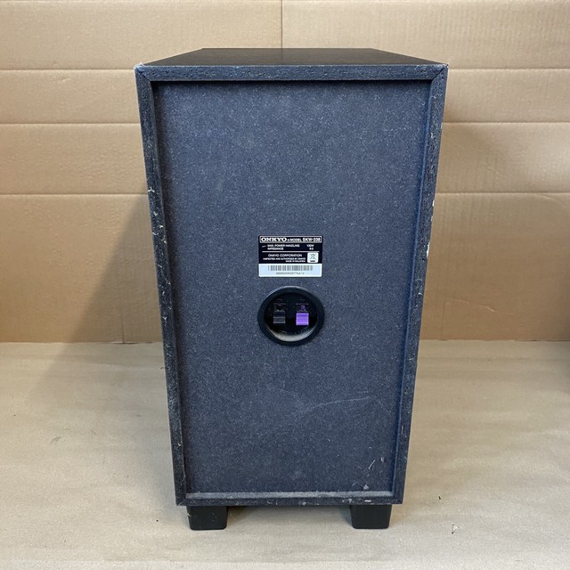 onkyo skw 338 subwoofer