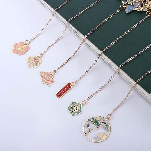Brass Bookmark Metal Bookmark Hollow Design Bookmarks Vintage Cutout Bookmark - Picture 9 of 12