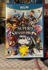 Super Smash Bros. for Nintendo Wii U Mint Disc TESTED Fast Shipping