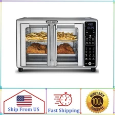 Gourmia GTF2440 6-Slice Digital Toaster Oven Air Fryer with 19 One-Touch
