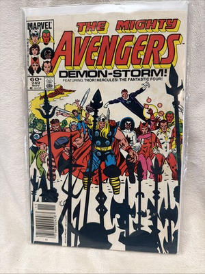 #ad The Mighty Avenger Demon Storm Marvel Comic Book $10.12