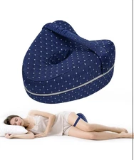 Premium Memory Foam Leg Pillow Knee Cushion Pain Relief for Side Sleepers