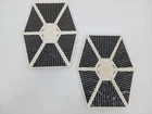 Vintage 1978 Kenner Imperial TIE Fighter Original Pair Set Wings Star Wars