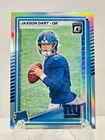 2025 Donruss Optic Jaxson Dart Rated Rookie Holo Silver Prizm #273 RC Giants