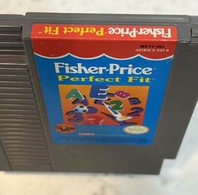 Fisher Price Perfect Fit - Nintendo NES - Tested Working 👍 Vintage 80s Ed Game