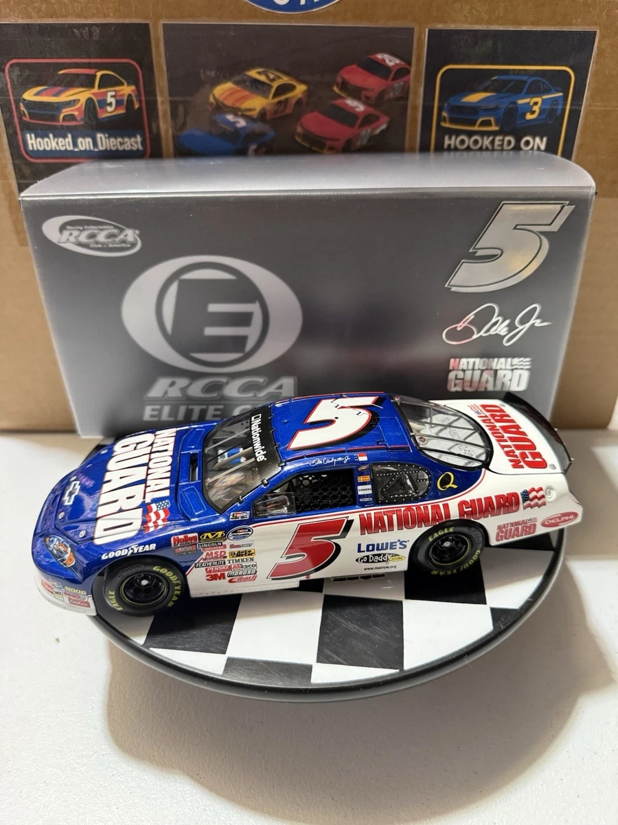 DALE EARNHARDT JR Garde nationale échelle 1/64 stock voiture stand stop