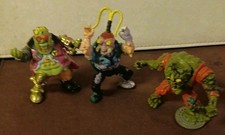 Vintage 1991 Toxic Crusaders "Psycho" Action Figure Tromas  + 2  Great Starters