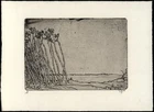 Janssen, edge of the forest - in thoughts of Wilhelm Buyewegh. [Signed Original Etching].