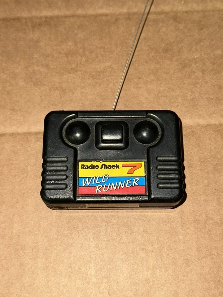 Vintage Radio Shack Wild Runner 60-4031 RC Remote Control Only 1991 Tested Works - Image 2 of 4