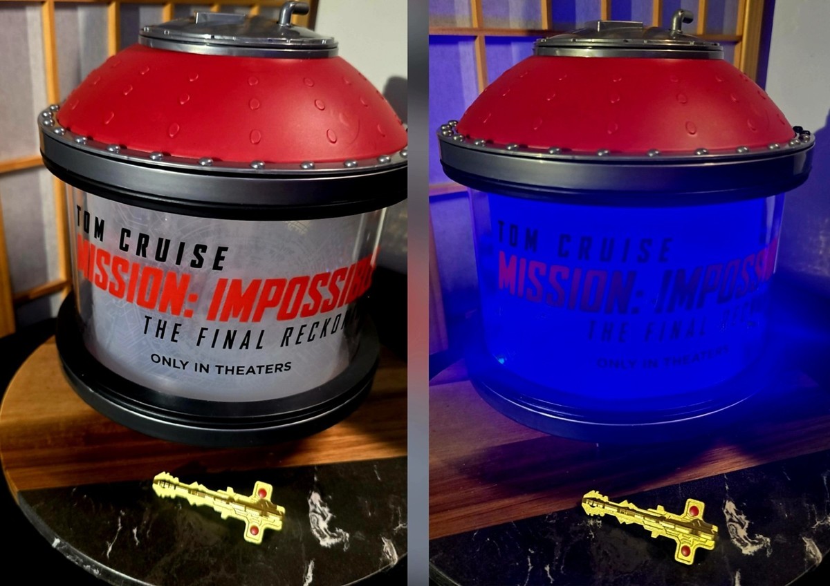 トイガン Mission Impossible Popcorn Case NEW Mission Impossible Final Reckoning Popcorn Bucket