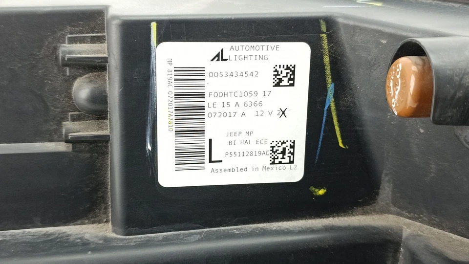 P55112819AC LINKER SCHEINWERFER / 222103 FÜR JEEP COMPASS MP, M6, MV, M7 1.6 C - Bild 3 von 4