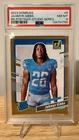 Jahmyr Gibbs 2023 Donruss Optic Rated Rookie Portrait Gold /100 #6 PSA NM-MT 8