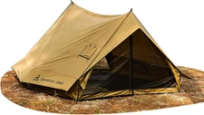 Hot Tent with Stove Jack – 4 Season Waterproof & Windproof Shelter for 1–4 Peopl