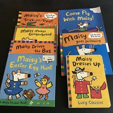 Maisy The Mouse By Lucy Cousins Lot Of 7 HC & Paperbacks G-VG Condition
