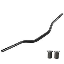  28mm 1-1/8"Fat Handlebars Motorcycle Handlebars for Dirt Pit Bike CRF CR Black