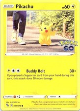 Pikachu #27 Prices | Pokemon Go | Pokemon Cards