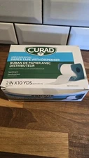 CURAD Paper Adhesive Tape with Dispenser, 2" x 10 yd., Box of 5 Curad Brand