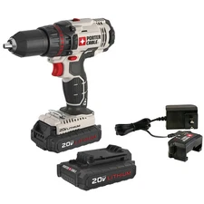 Porter Cable 20V 1/2-Inch Lithium-Ion Cordless Drill () Kit