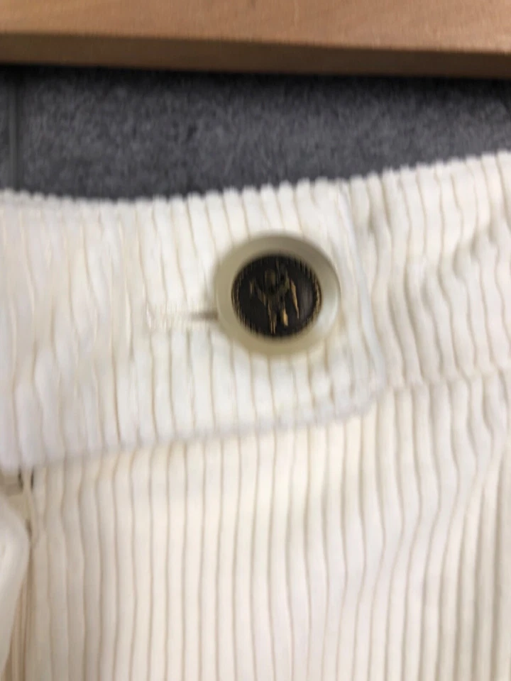 Burberrys Mujer Pana Terciopelo Vintage Pantalón Pantalones Talla 42 Foto 3 de 4