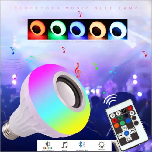 Smart music light bulb deals