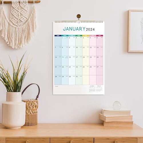 2024 Wall Calendar - Calendar 2024, Jan. 2024 - Dec. 2024, 12" x 17", 2024 - Bild 7 von 7