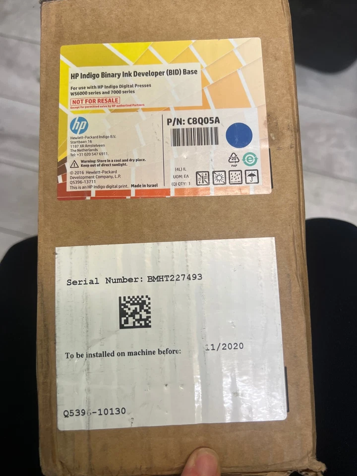 Nuevo desarrollador de tinta binaria HP Indigo C8Q05A- series WS6000 y 7000 Foto 3 de 3