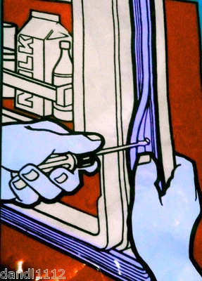 TRIM-LOK Universal Refrigerator D Door Replacement Self Adhesive Seal Price Per foot e