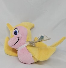Neopets Yellow Flotsam Yellow Pink Plush 2008 