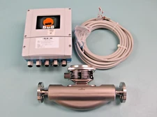 3/8" Endress Hauser 83F08 Promass 83 F Flow Meter 1/2" 150# Flange NEW C4