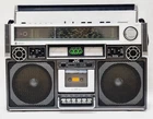 Vintage JVC RC-838W Boombox Ghettoblaster Stereo Radio Cassette Recorder